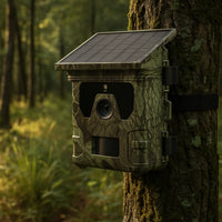 CAMÉRA DE CHASSE SOLAIRE AVEC ÉCRAN